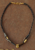 Antique Copper Feldspar Knot Necklace - Image 4