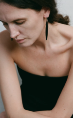 Silver Cone Artisan Earrings - Image 4