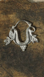 Vine Silver Earrings - Image 4