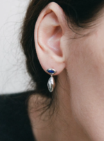 Asym Leaf Elegance Earrings - Image 4