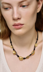 Handcrafted Cord Peninsula Choker - Image 3